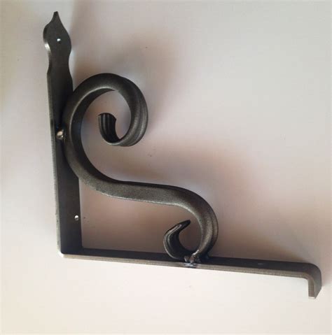 metal scroll brackets|metal scroll shelf brackets.